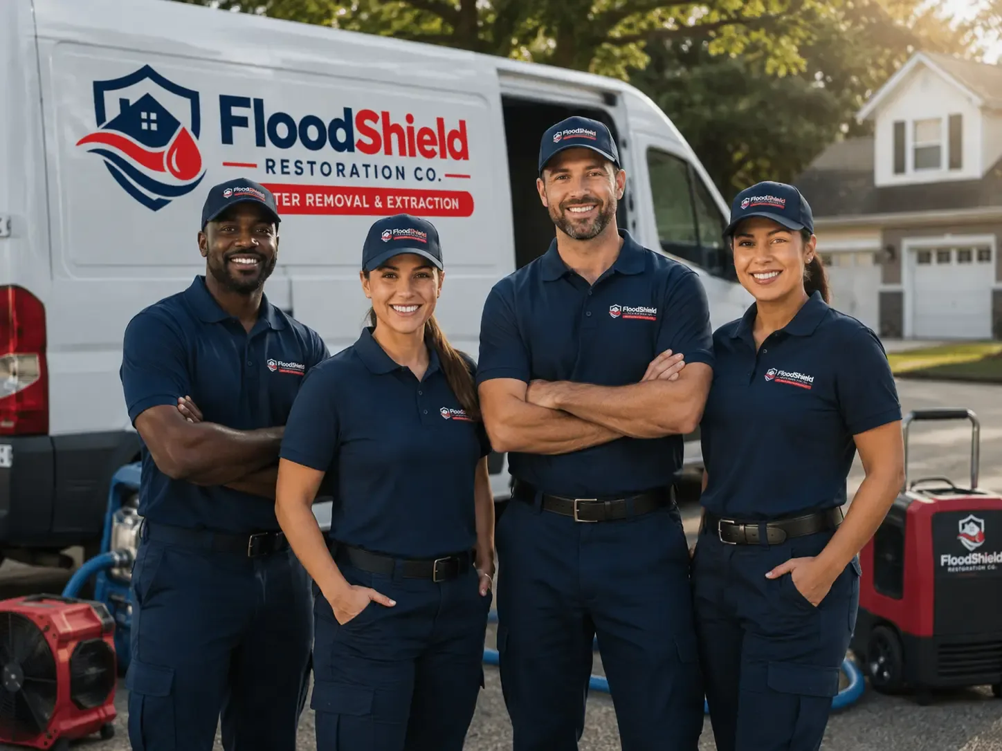 Flood Damage Restoration company in Ridgway, IL