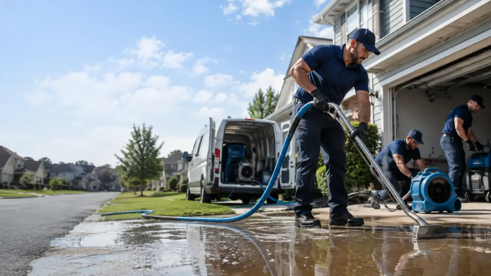 Flood Damage Restoration in Ridgway, IL